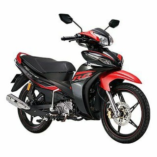 TEM RỜI JUPITER ĐEN RC PHỐI ĐỎ - DECAL RUBY