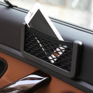 Túi Lưới Để Điện Thoại Trên Ô Tô Tiện Lợi Đựng Đồ Trên Oto Car Organising