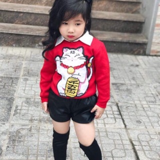 Set ao mèo mẹ và con