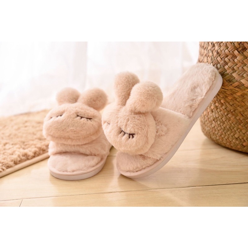 Dép lông mang trong nhà có size cho em bé và người lớn