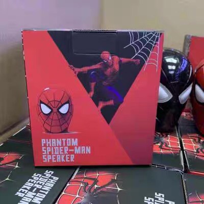 Loa bluetooth Spider Man âm thanh siêu khủng kèm dây sạc cao cấp