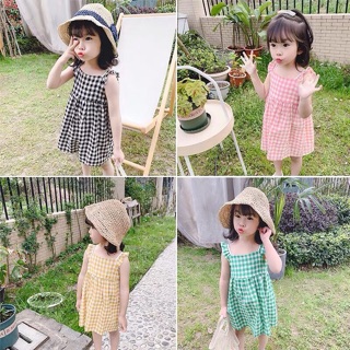 Sỉ váy caro bé gái