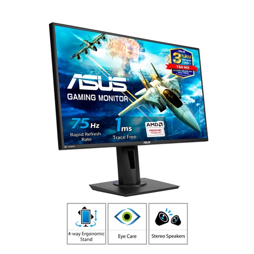 Màn Hình Gaming Asus VG275Q 27" Full HD (1920 X 1080) 75Hz FreeSync 1ms | BigBuy360 - bigbuy360.vn