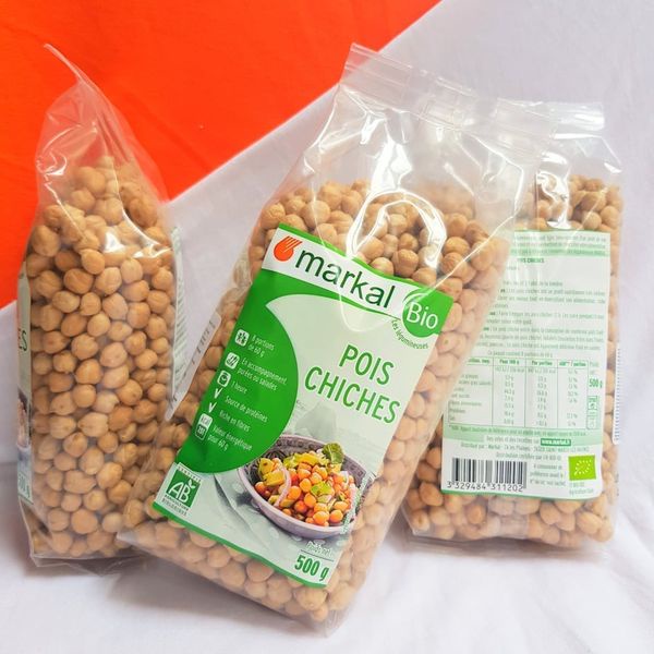 Đậu gà hữu cơ Organic Chickpeas - 500gr, Date 15.8.2024