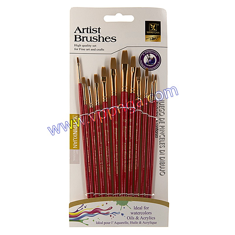 Cọ vẽ bộ (12c/bộ), Artist Brush G-2020F