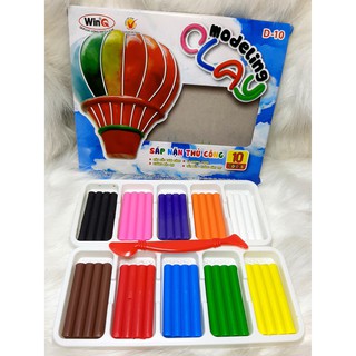 Đất sáp nặn thơm WinQ 10 màu D-10