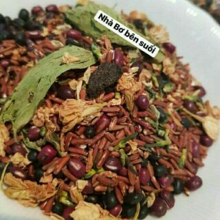 Sỉ giá gốc trà ngũ cốc 500g - 1kg ( gạo lứt đỗ đen đỗ đỏ hà thủ ô tim sen cỏ ngọt)