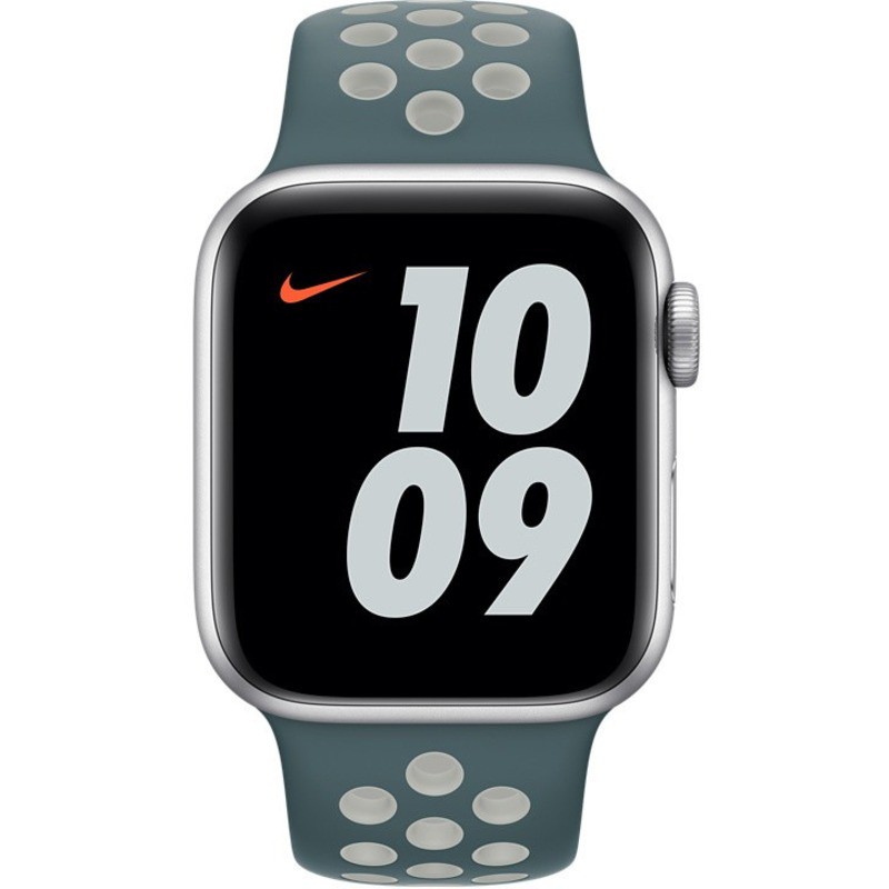 [Mã ELAP500K giảm 8% đơn 500K] Dây Apple Watch 40mm Hasta/Light Silver Nike Sport Band - MJ6G3FE/A - Chính hãng