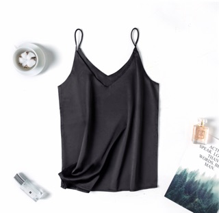 Áo 2 dây chất lụa Satin ,chất lượng 💯 y hình