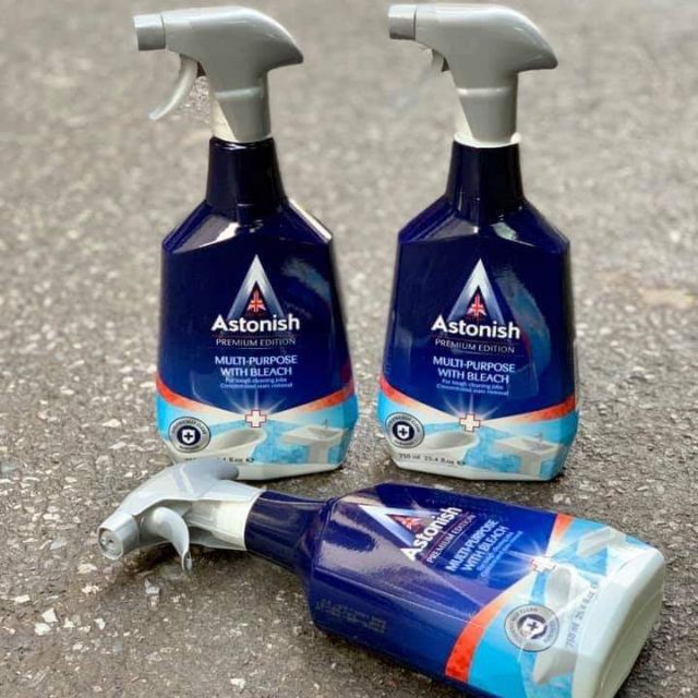 Bình Xịt Tẩy Rửa Thiết Bị Đồ Sứ Nhà Vệ Sinh Sạch Bóng Như Mới Astonish C6780 Anh Quốc - Larva Store