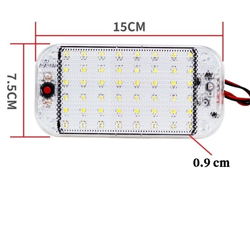 1 Thanh Đèn Led Gắn Trần Xe Hơi Siêu Sáng