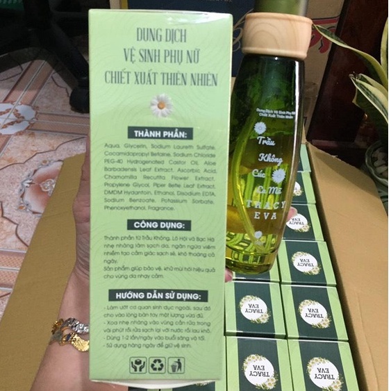 [Ảnh thật] Dung dịch vệ sinh trầu không cúc la mã Tracy Eva chính hãng