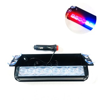 Đèn led chớp báo động xanh đỏ dán kính xe , nắp capo xe ô tô Greennetworks
