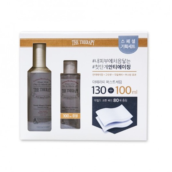 [Mã FMCG100K - 10% đơn 500K] Bộ Dưỡng Phục Hồi Da TheFaceShop The Therapy First Serum Special Set ( 3Items) | BigBuy360 - bigbuy360.vn