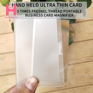 Tấm Kính Phóng Đại 3x Bằng Nhựa Pvc Cho Đọc Sách