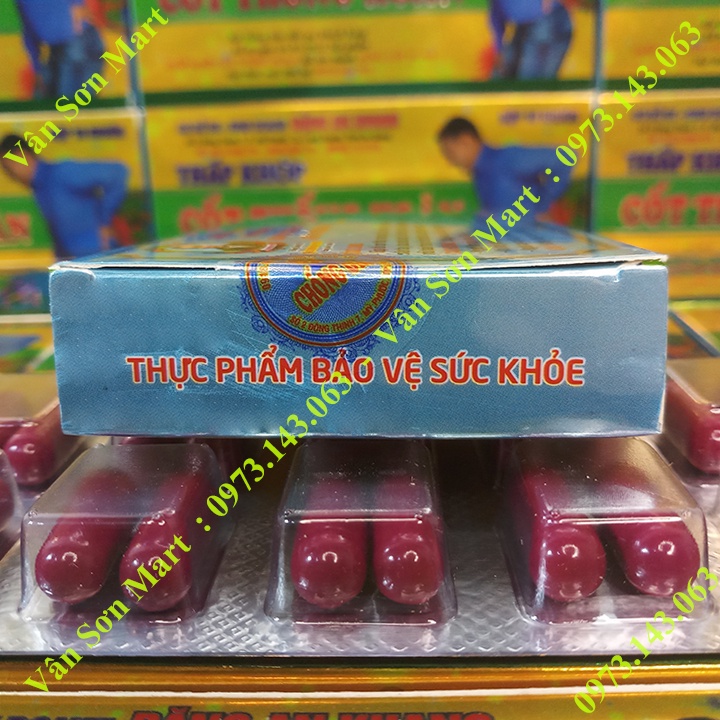 10 hộp Thấp Khớp Cốt Thống Hoàn Đặng An Khang 10 khuôn (20 viên nang)