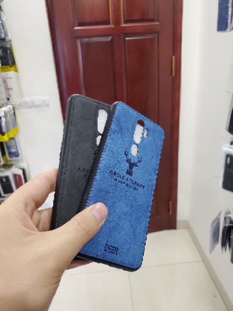 Ốp lưng Redmi 8 / 8A / Redmi 9A / Redmi 10 chống sốc vải đầu hươu cao cấp