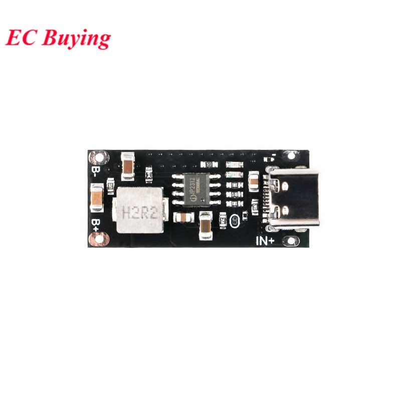 Mô đun sạc Pin Lithium 3A chuyển đổi 5v chuyên dụng sang 4.2v 4.35v Ip2312 Cc/ Cv