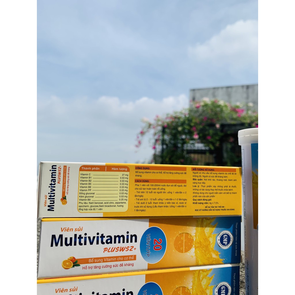 Viên C sủi multivitamin tăng sức đề kháng | Thế Giới Skin Care