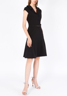 Đầm C-K cổ Vest