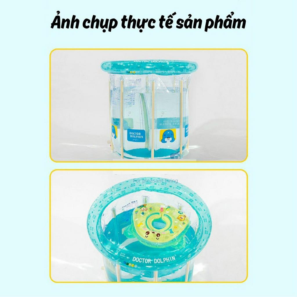 Bể bơi thành cao kèm PHAO BƠI 8 THANH CHỐNG BỂ ĐỦ PHỤ KIỆN CHÍNH HÃNG KÍCH THƯỚC 80x80cm