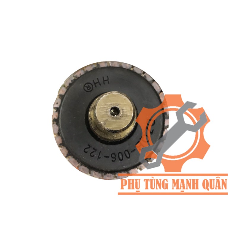 Rotor/ruột máy cắt nhôm 255 dây curoa thân 57 tặng kèm chổi than cao cấp