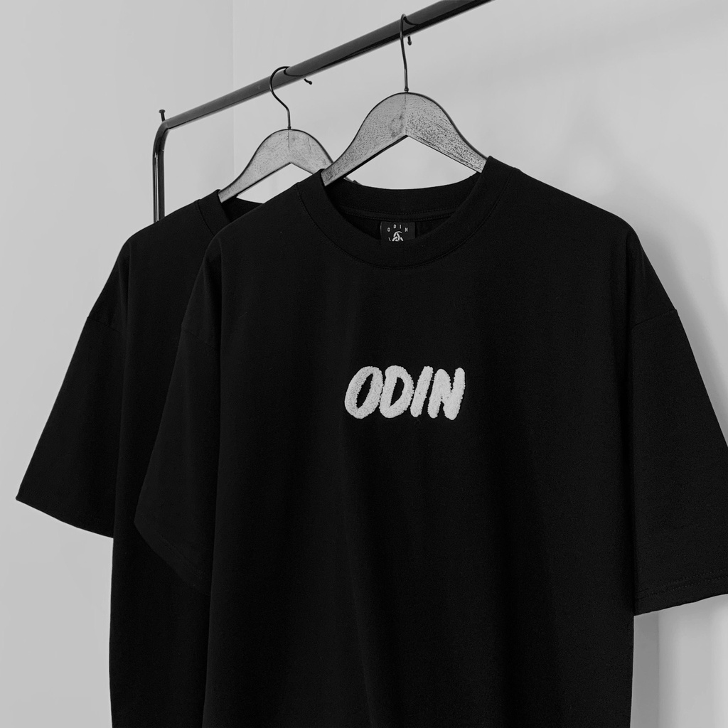 Áo thun oversize ODIN signature, áo thun tay lỡ form rộng nam nữ ODIN CLOTHING | BigBuy360 - bigbuy360.vn