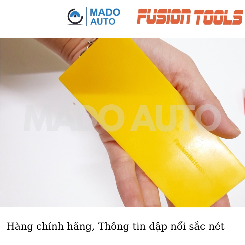 Gạt cao su dán Film cách nhiệt Fusion Flat Out Medium Hard 6 MADO AUTO Hàng Chính hãng