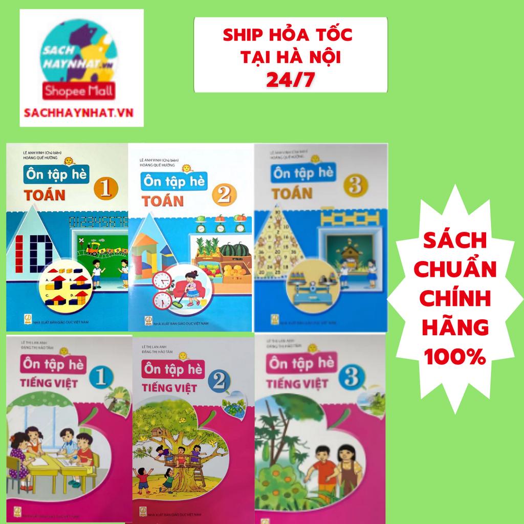 Sách - Ôn tập hè Toán Tiếng Việt lớp 1,2,3 ,4,5 ( NXB Giáo dục )