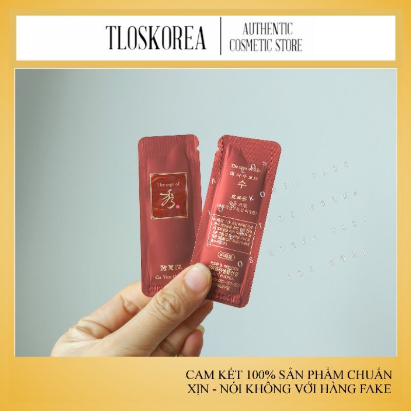 [Sỉ ] Set 120 Gói Kem Dưỡng Da Ga Yun  Siêu Phẩm Kem Dưỡng Da Chống Lão Hóa Đỉnh Của Chóp Của Saga Of Xiu