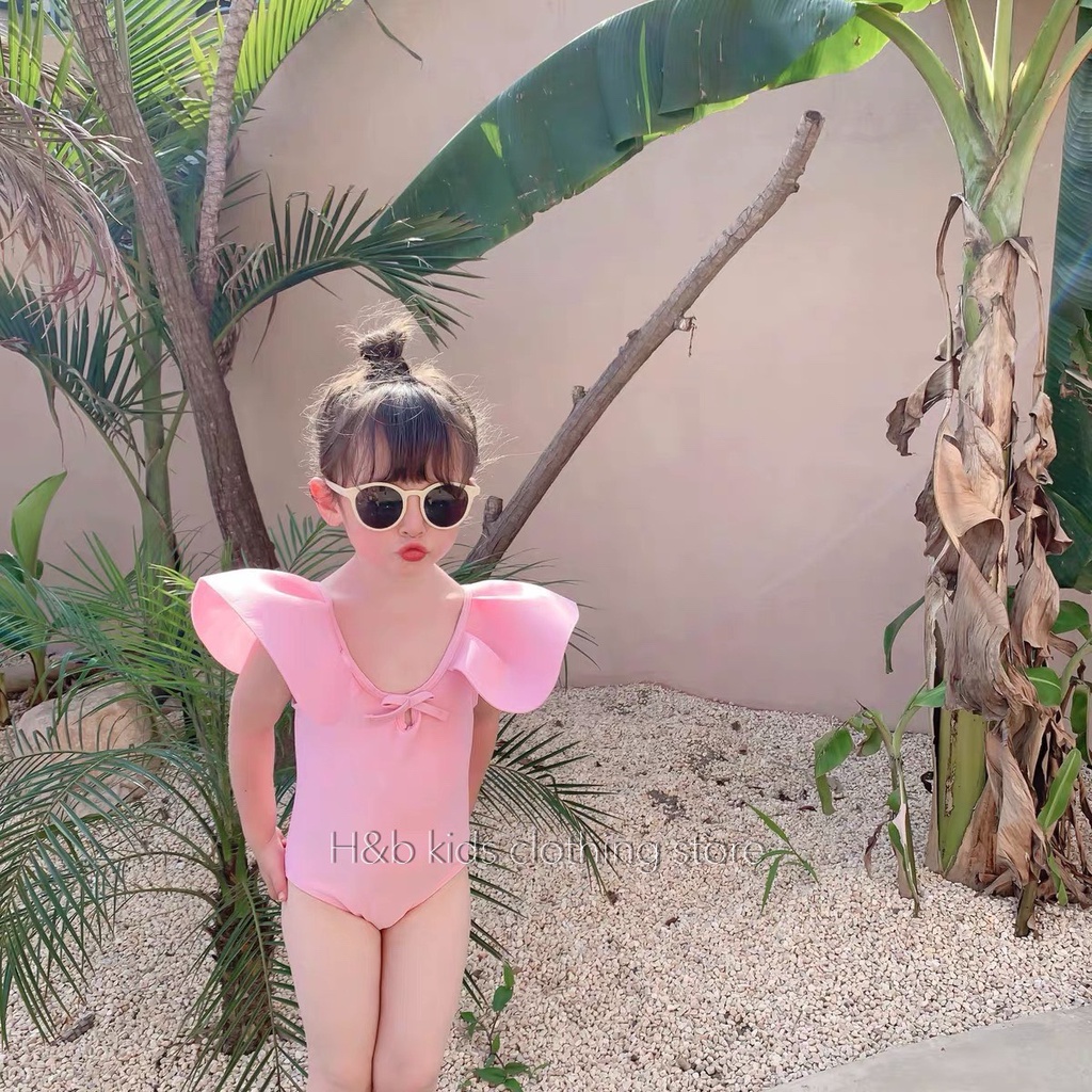 Bikini cánh tiên cho bé gái  hot trend 2022 siêu yêu BIKINI001