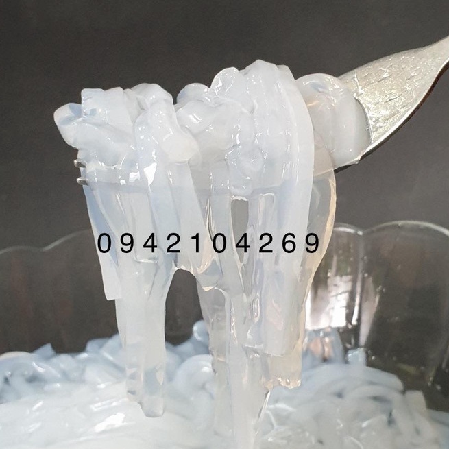 Thạch Dừa Sợi Phan Nguyễn gói 1kg - 100% NƯỚC DỪA TƯƠI, GIÒN, THƠM TỰ NHIÊN- Bách hóa nguyên liệu