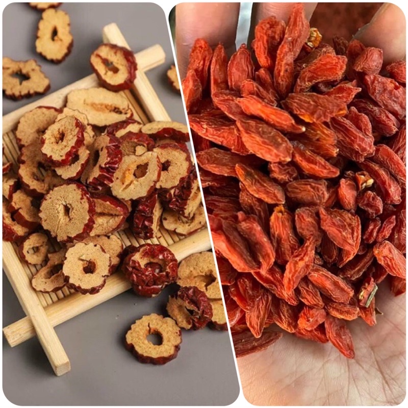 Táo đỏ thái lát+Kì tử đỏ - Combo nhiều ứng dụng