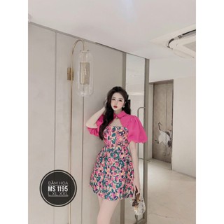 Đầm hoa Bigsize 55 đến 90 ký