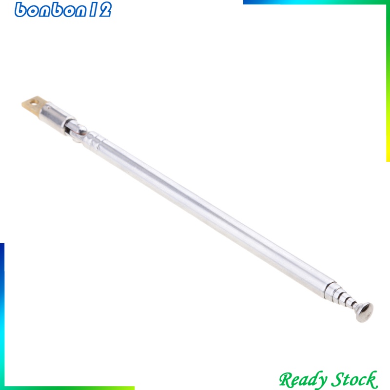 Ăng Ten Radio 6 Đoạn Chiều Dài 50cm 20  Màu Bạc