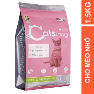 Thức ăn hạt cho mèo catsrang kitten 1,5kg