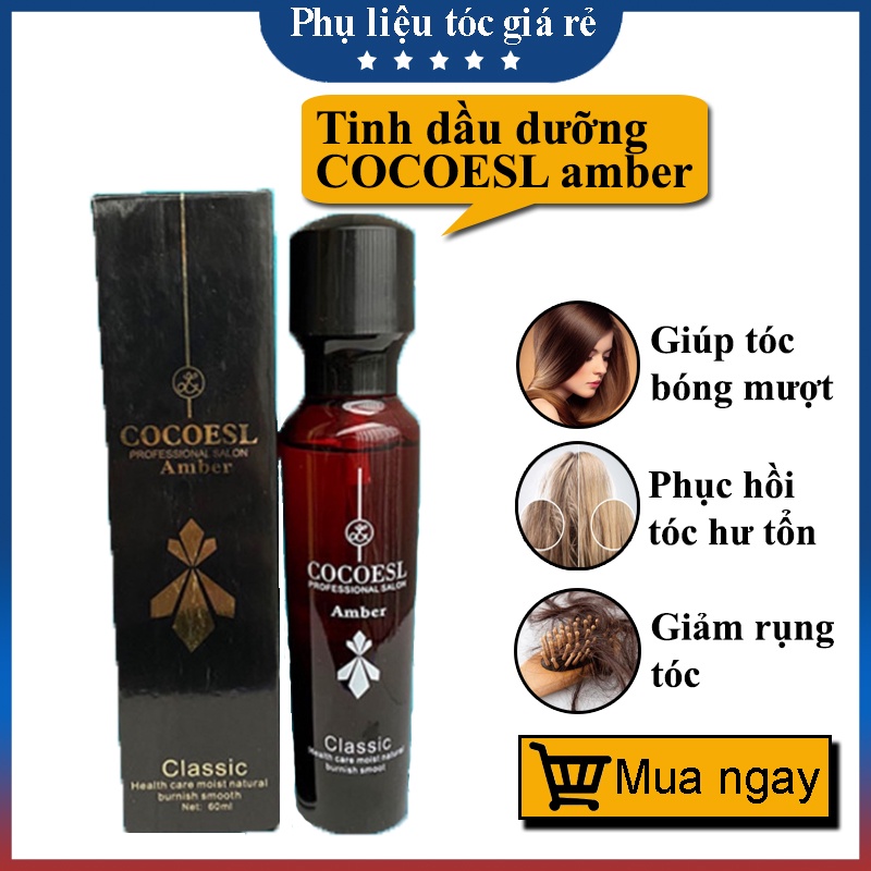 Tinh dầu dưỡng tóc xoăn cocoesl thơm lâu dành cho tóc uốn giá rẻ CT44