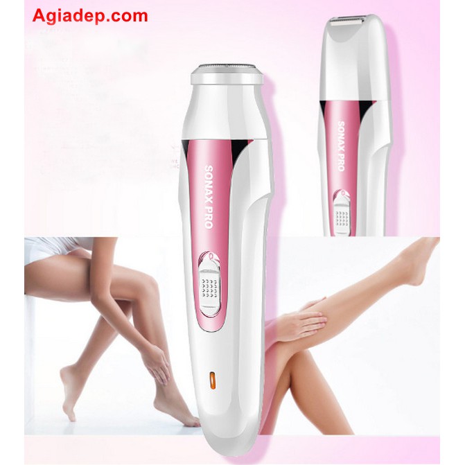 Bộ dao cạo lông waxing, cắt tỉa lông mũi, tạo hình lông mày đa năng Sonax S8822 - Hàng Xịn Xuất Châu Âu