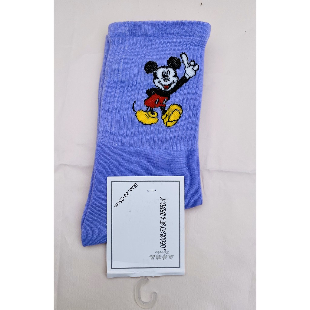 [FREESHIP] Tất Cổ Cao Ft Mickey Mount Cực Đẹp - Thời Trang Hàn Quốc