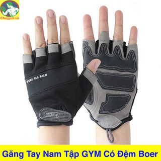 Đôi Găng Tay Tập GYM Nam Chính Hãng Boer Có Đệm