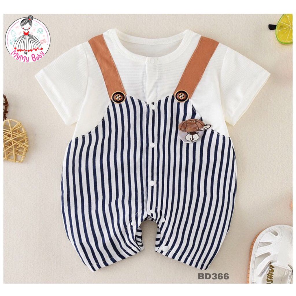 Body gấu sọc xanh