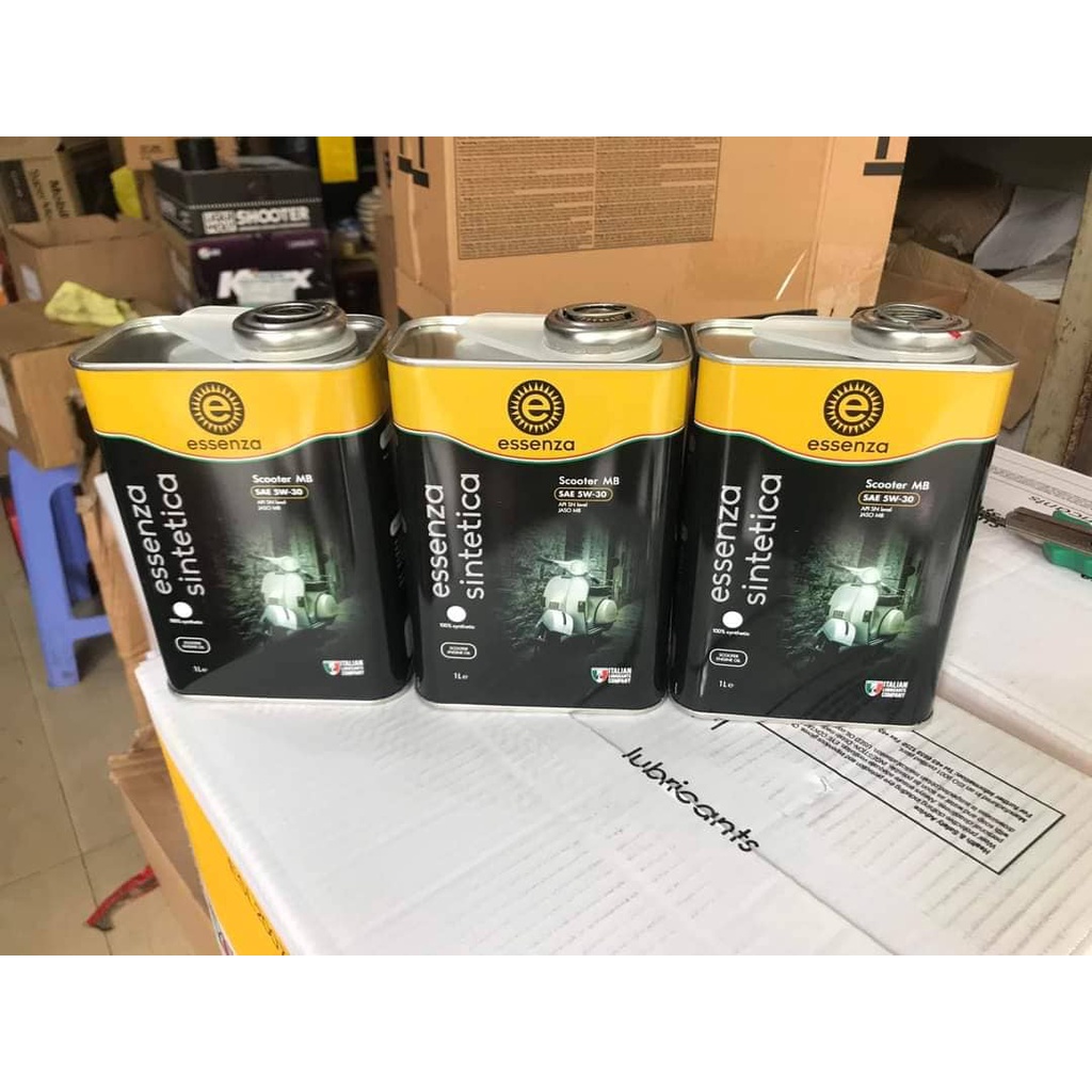 Nhớt Essenza iatalia danh cho xe ga và xe số có đủ thông số