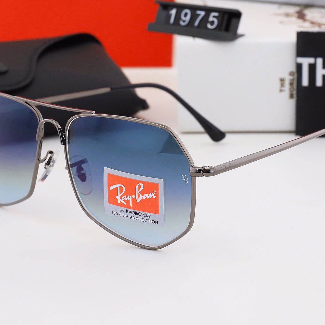 Wayfarer Ray-Ban_ chính hãng Kính râm 2021 Thời trang Hàn Quốc mới Kính râm nam nữ một mảnh Cặp đôi hợp thời trang Du lịch ngoài trời Kính râm lái xes