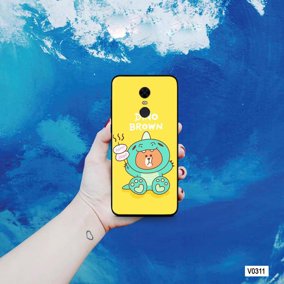 ỐP LƯNG DÀNH CHO REDMI 5-REDMI 5 PLUS- REDMIN NOTE4/4X IN NHIỀU HÌNH CUTE GIÁ RẺ