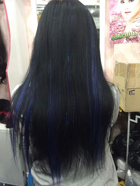 Tóc giả Sợi kim tuyến