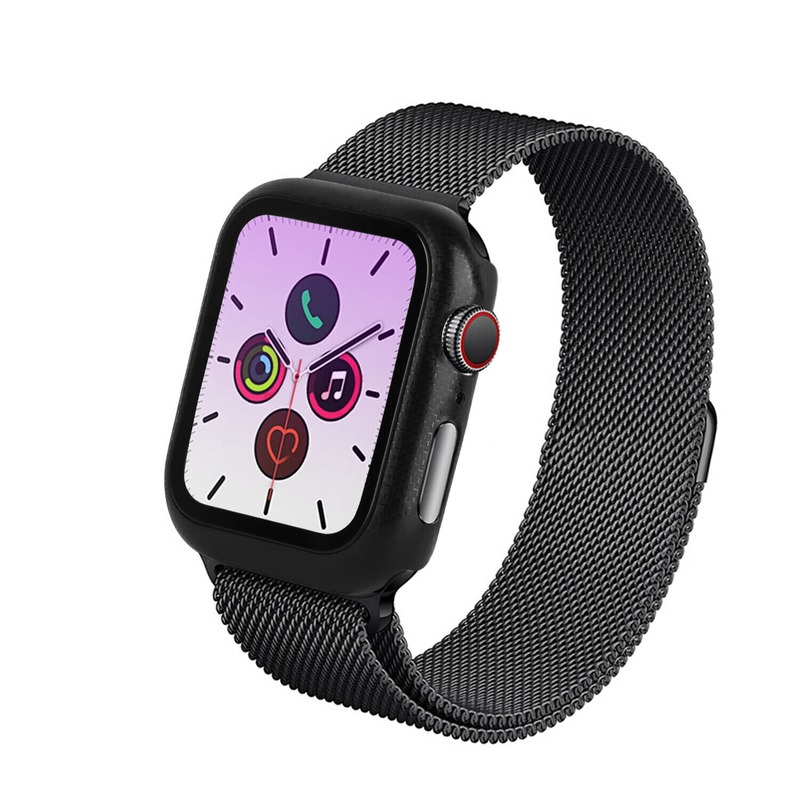 Ốp Bảo Vệ Mặt Đồng Hồ Thông Minh Apple Watch 54321 Bằng Pc Cứng Mỏng Bảo Vệ Toàn Diện Cho Iwatch 54321