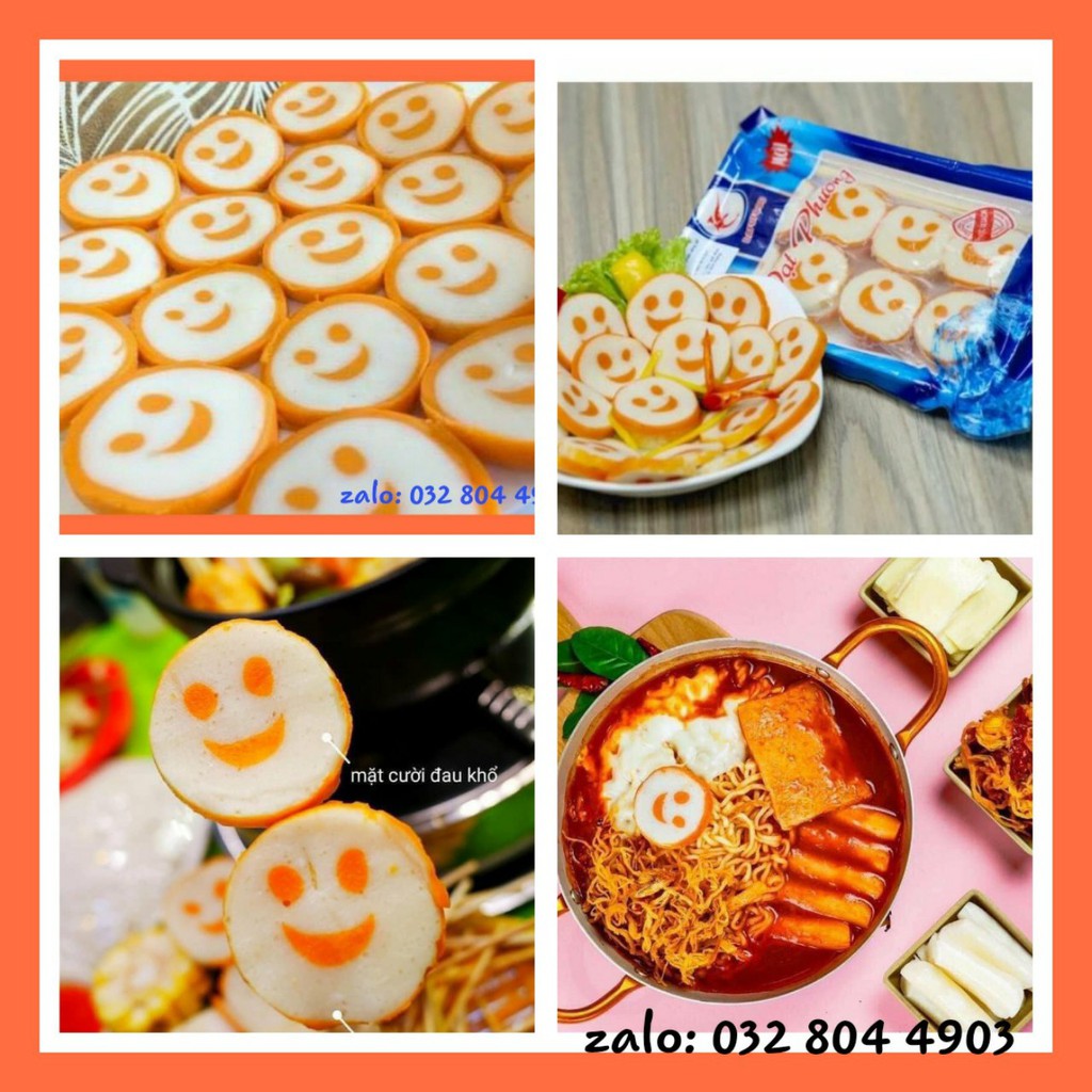 [ LOẠI 1] Chả cá surimi mặt cười 500gr