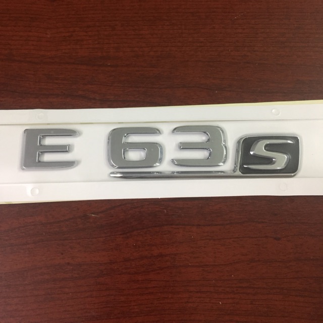 Logo E63s - Chữ E63 , E63s