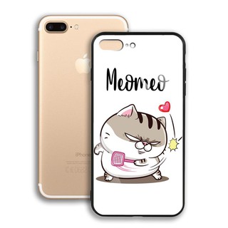 [FREESHIP ĐƠN 50K]  Ốp Lưng Iphone 7 Plus / 8 Plus - mặt Kính Cường Lực - 03004 7895 MEOMEO02