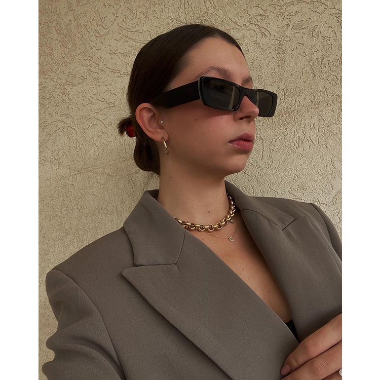 Kính Mát Thời Trang Gucci 2021 Thiết Kế Hiện Đại Sang Trọng Cho Nữ Oculos De Sol 6952